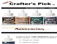 Tablet Screenshot of crafterspick.com